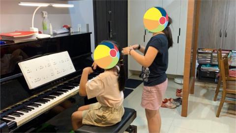 鋼琴主修古老師 - 兩姐妹-節奏韻律默契大考驗