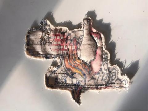 翁紹妍 - 刺繡作品