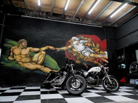 box藝術向前衝 - 車庫彩繪改造