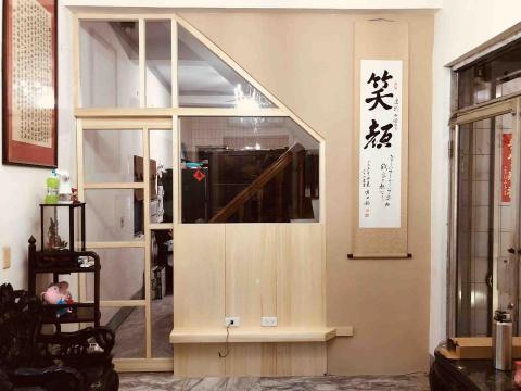 鴻聚油漆防水工程 - 電視牆隔間