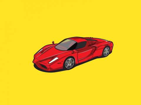 粗線設計 - 插畫