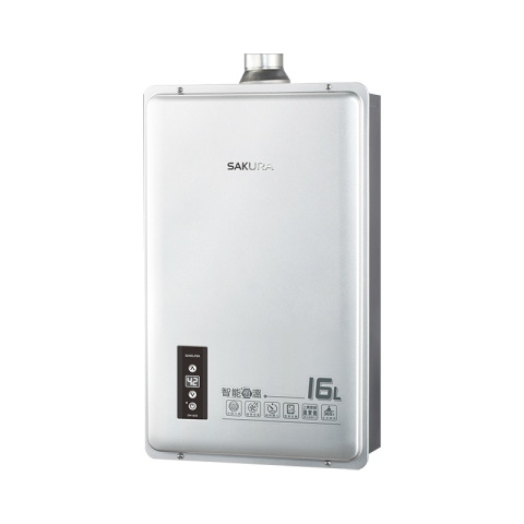 美達煤氣有限公司 - 非四季溫 智能恆溫16公升櫻花熱水器 15000 含安裝