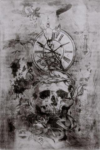 謝沛容 - 版畫練習