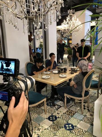 三度角傳媒 - 錄製作業現場