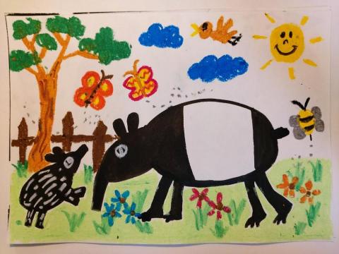 薛存妤 - 幼兒蠟筆