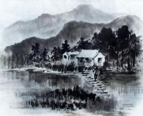 薛存妤 - 水墨風景