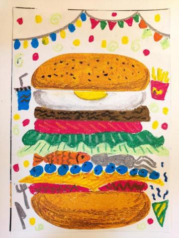 薛存妤 - 幼兒蠟筆