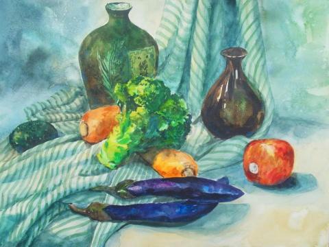 薛存妤 - 水彩靜物