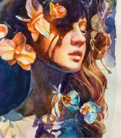 王凱虹藝術工作室 - Coca王凱虹水彩作品範例