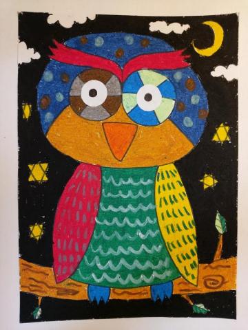 薛存妤 - 幼兒蠟筆