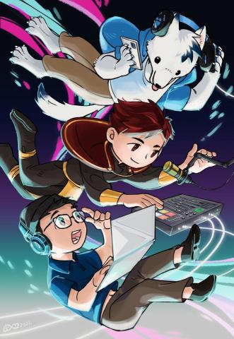 武世珩 - 頻道周年慶委託，作為賀圖與紀念的插圖