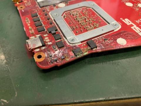 維多電腦有限公司 - ROG電競筆電進水維修