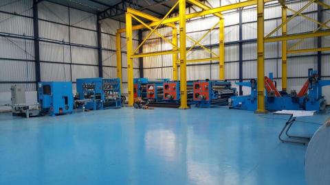 Sigma-Tek Studio/希格瑪設計+技術+製造承作 - 家庭用紙生產＋包裝自動化產線 (國外客戶 整廠 設計+製作+安裝+操作+保養+訓練)