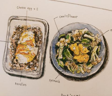 薛存妤 - 輕水彩速寫