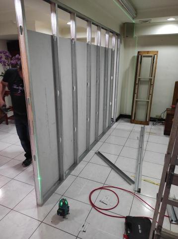 住宅修繕工作室 - 佛堂輕鋼架隔間