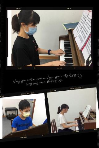 張惠芳 - 國一國二國三的學生陸續回到教室上課