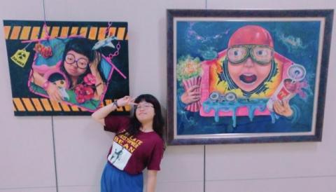  - 壓克力畫個人創作
50F
30F
壓
