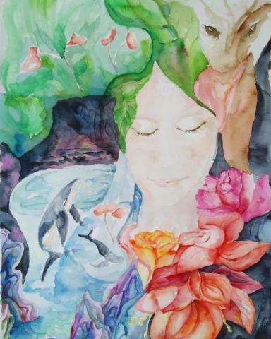 手卉平面 - 插畫