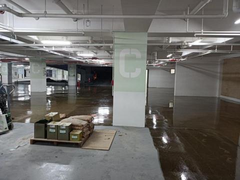 福勁工程 - 內湖塔悠路上工地停車場EPOXY施作2 福勁工程 - 內湖塔悠路上工地停車場EPOXY施作2