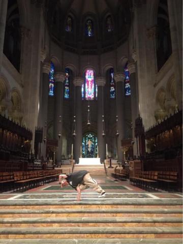 阿泌 - 在美國參觀教堂旅遊照