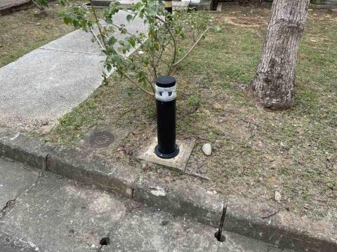 阿翔居家水電修繕 - 草皮燈安裝