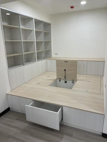 木質感系統櫃規劃 - 和室收納櫃