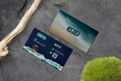 Noelle Chen - 水產公司名片設計 Noelle Chen - 水產公司名片設計