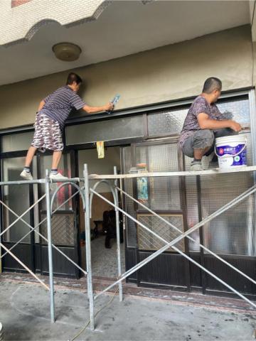 復佳企業（台中）統包工程 - 施工水泥中