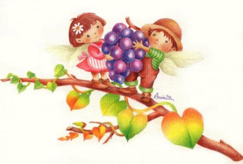 謝佩雯 - 手繪-色鉛筆插畫 謝佩雯 - 手繪-色鉛筆插畫