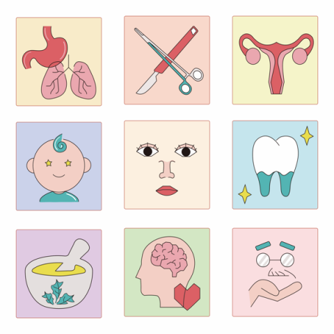 Chong’s Studio - 醫療icon設計