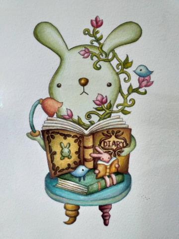 謝佩雯 - 手繪-水彩插畫 謝佩雯 - 手繪-水彩插畫