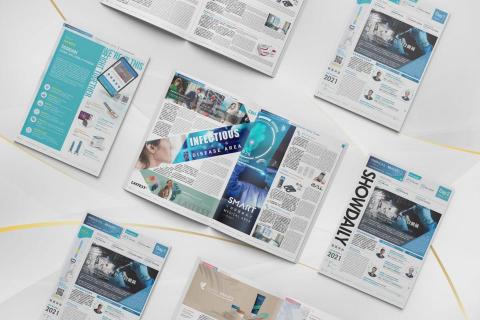 久廣設計GeocanDesign - 醫療展暨美容展展覽快訊內頁設計