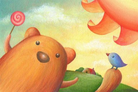 謝佩雯 - 手繪-壓克力插畫 謝佩雯 - 手繪-壓克力插畫