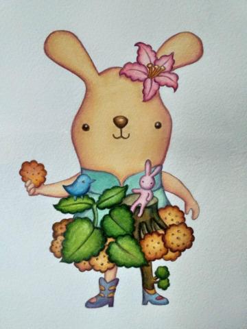 謝佩雯 - 手繪-水彩插畫 謝佩雯 - 手繪-水彩插畫