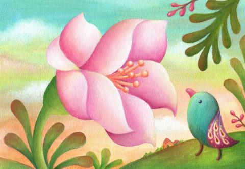 謝佩雯 - 手繪-壓克力插畫 謝佩雯 - 手繪-壓克力插畫