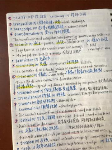 許嫚容 - ［高中英文］
英文單字實際運用到句子中 補充相似詞彙
不用死背的方式記單字