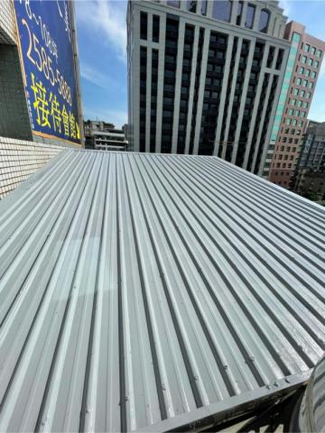 賴克明防水防漏 - 屋頂鐵皮防鏽保養塗佈工程（鋼板專用漆）