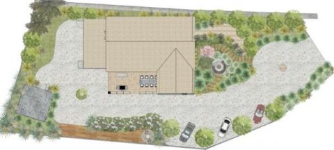 劉希 - 彩色平面圖(花園設計)-twinmotion