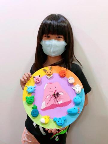 狐狸先生玩泥巴 - 黏土時鐘