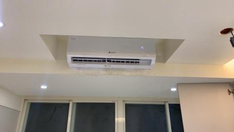 中淶貿易有限公司 - 3.0kw分離式冷氣安裝實照