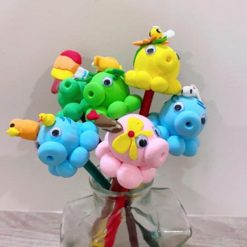 狐狸先生玩泥巴 - 章魚鉛筆