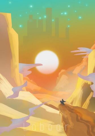 Labear - 日落之都－插畫