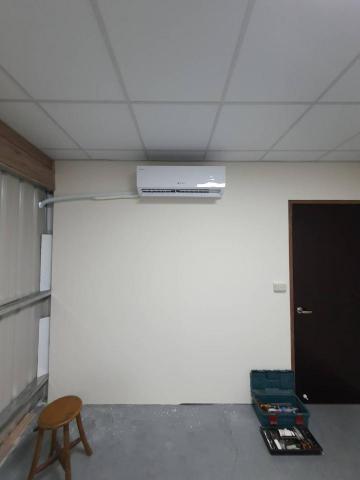 中淶貿易有限公司 - 3.0kw分離式冷氣安裝實照
