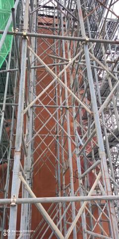 達緻工程行 - 電塔防鏽漆施工（點工時拍攝）