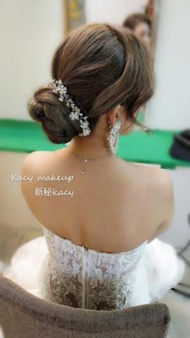 新秘kacy - 乾淨簡單俐落低包