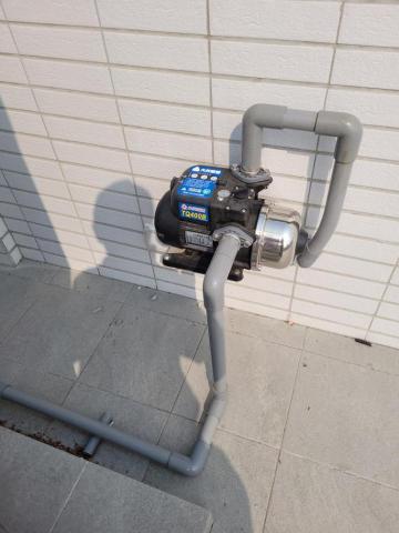 水電個人工作室 - 加壓馬達安裝