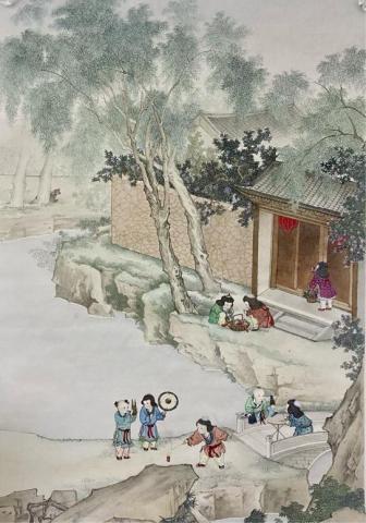 妍蓁個人工作室 - 水墨書畫作品