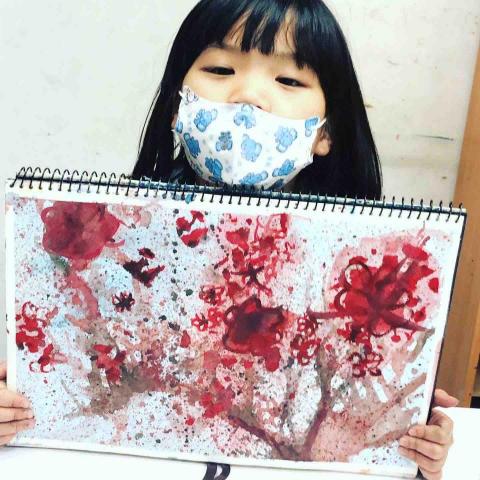 The Room Art - 學生畫作 櫻花