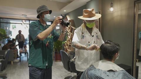 熊偉 - 美髮店形象影片_工作側拍