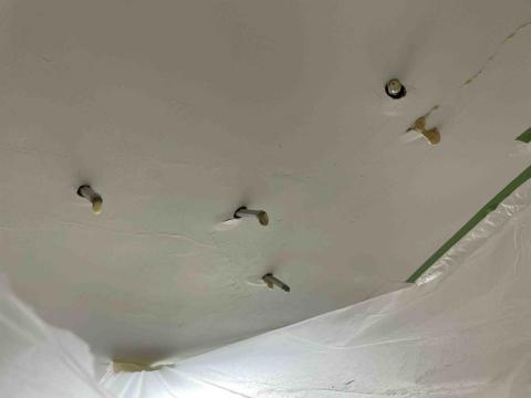 賴克明防水防漏 - 臥室天花板高壓灌注止水工程